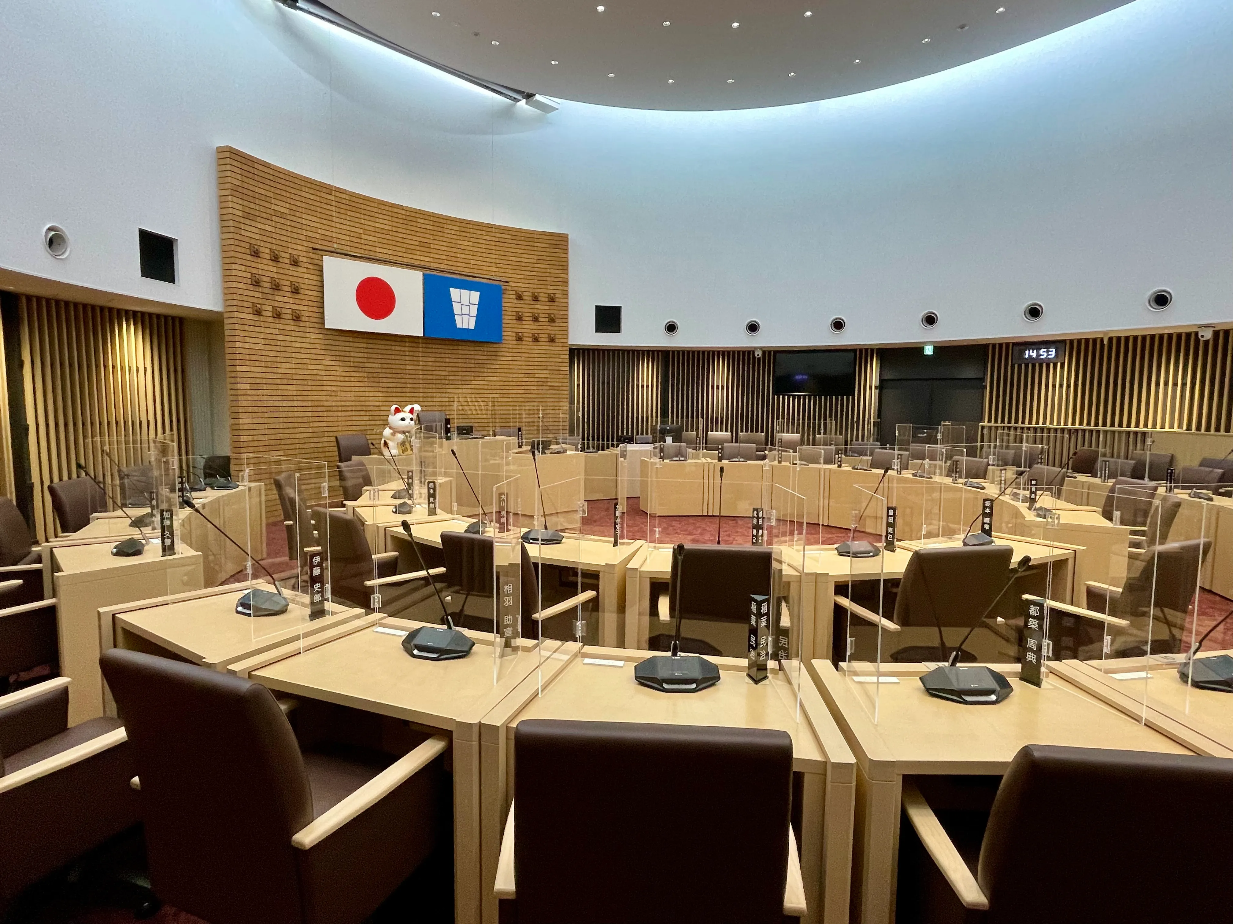 市議会議場